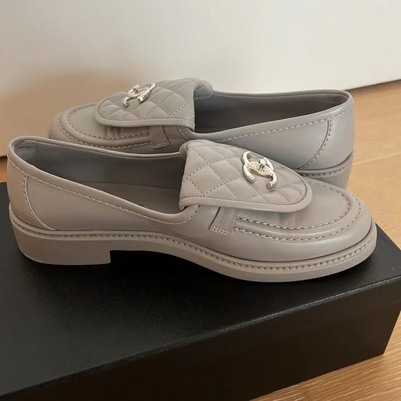 CHANEL Lambskin Quilted CC Turnlock Loafer - Picture 10 of 15